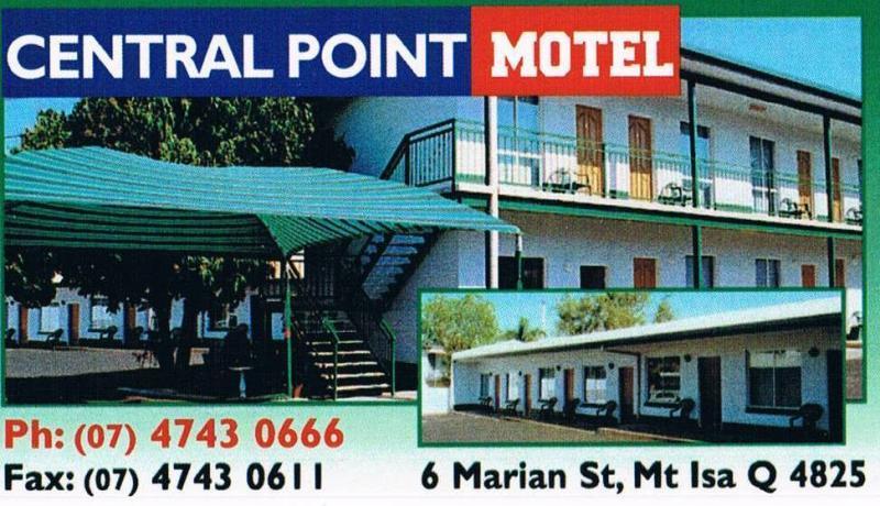 Central Point Motel Mount Isa Buitenkant foto